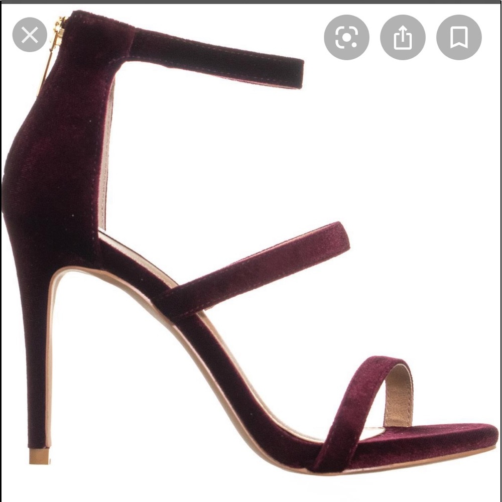 Steve Madden burgundy heels